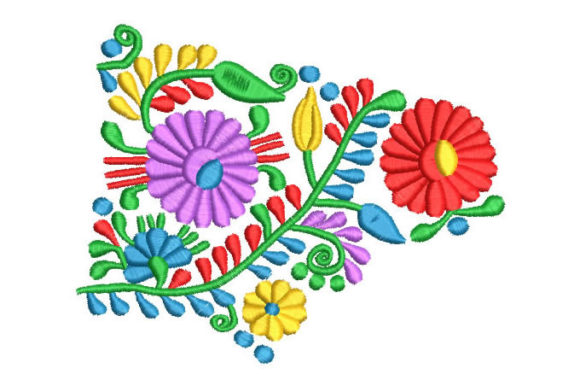 A Designer's Review: Colorful Flowers with Green Leaves