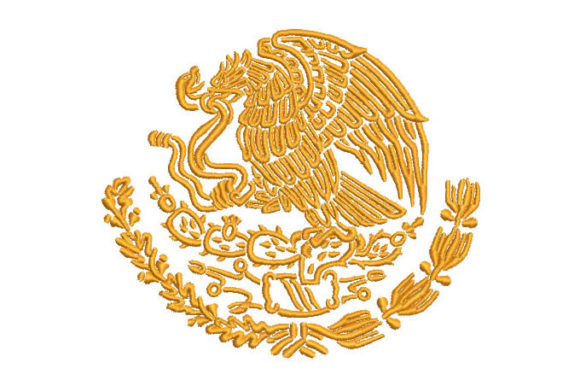 Coat of Arms of Mexico Embroidery Review