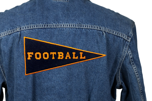Football Pennant Flag