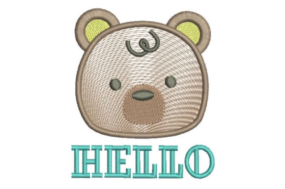 Hello Bear Embroidery Design Review