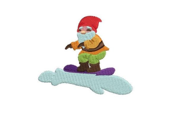 Snowboarding Gnome: An Embroidery Designer's Product Review