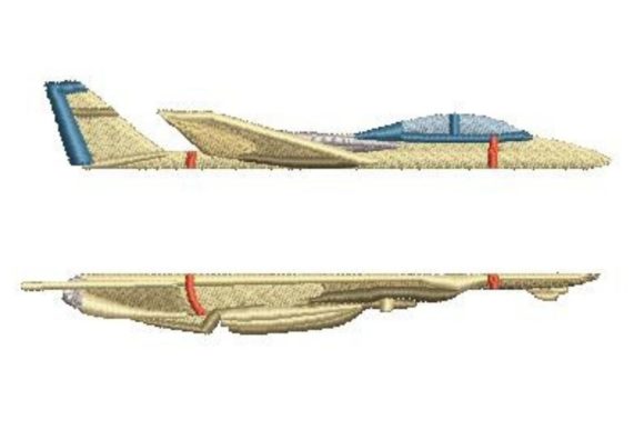 Split Airplane Embroidery Design Review for Business Use