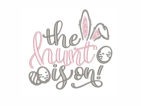 The Hunt is On: A Designer's Review of a Playful Easter Embroidery Design